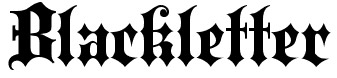 Blackletter