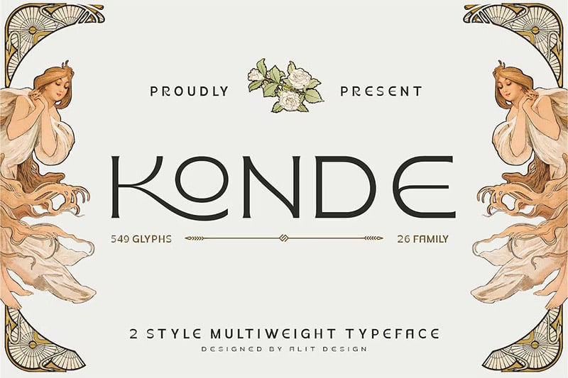 Konde Typeface