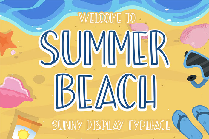 Summer Beach Font