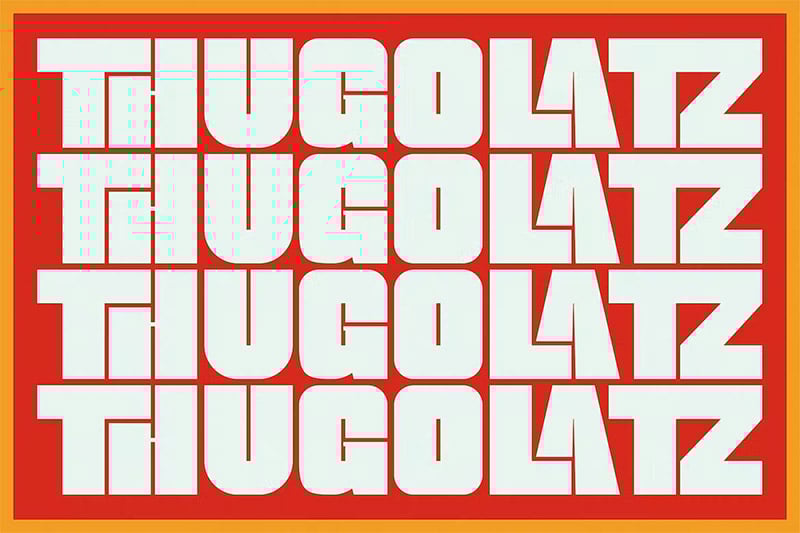 Thugolatz - Ligature Extended Sans